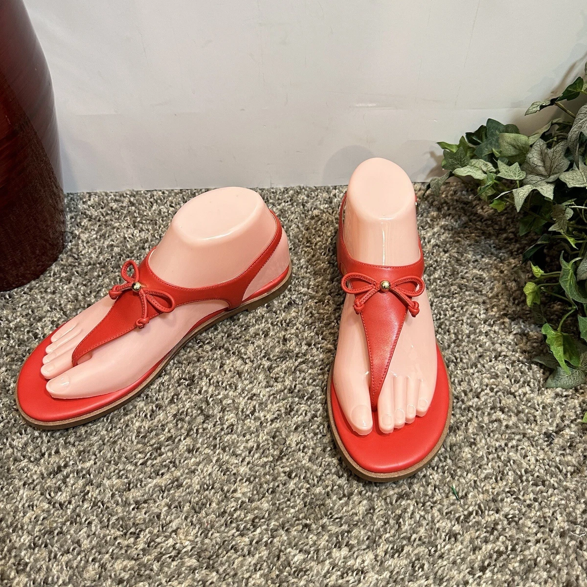 Cole haan red sandals hotsell