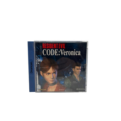Resident Evil Code: Veronica | Sega Dreamcast OVP Anleitung
