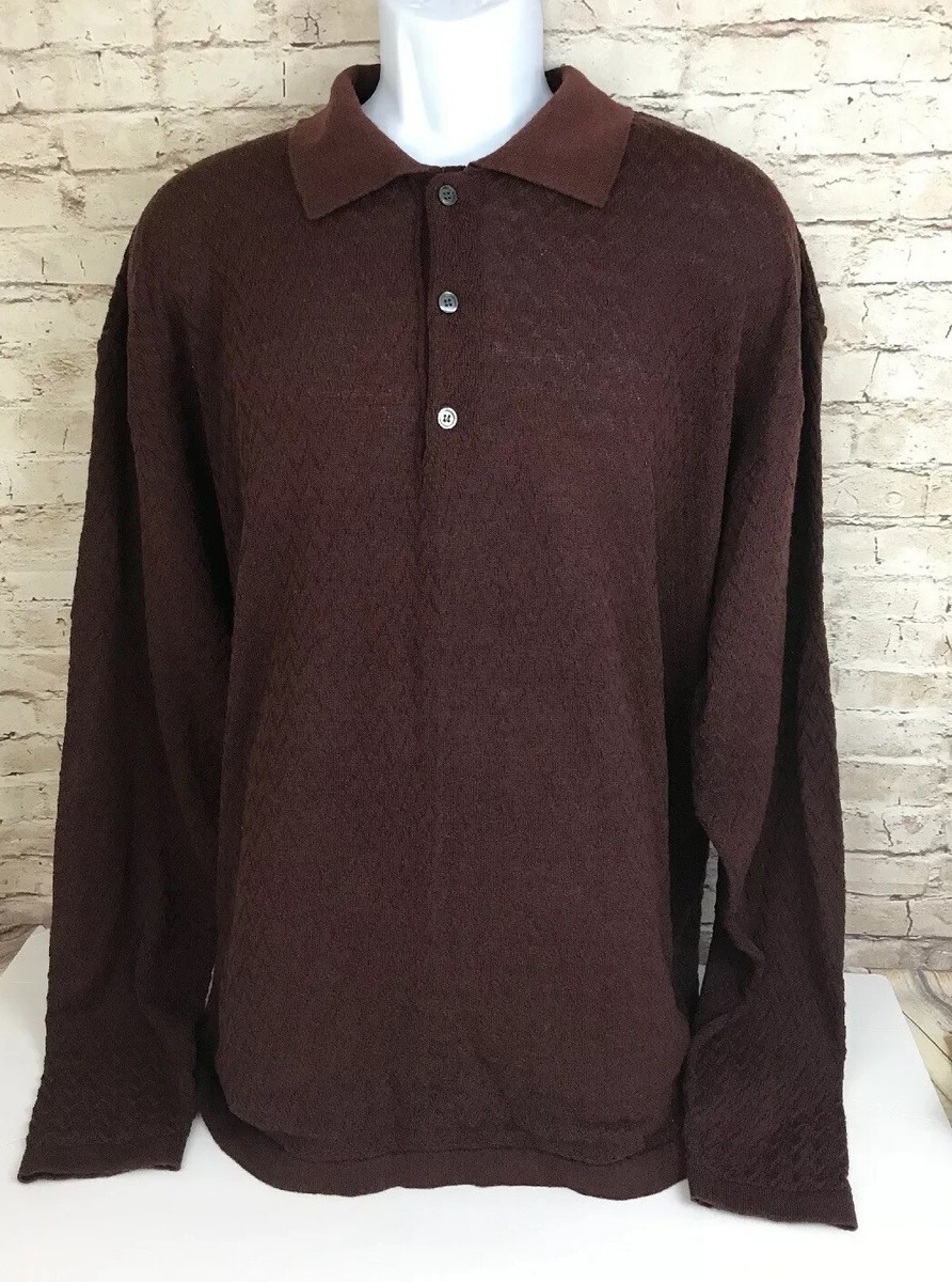 Pull Homme Northern Isles Taille 2XL - Motif Argyle Vert Et Bordeaux, Acrylique, Occasion