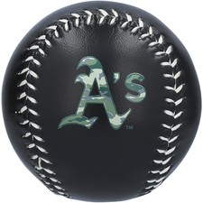 Oakland Athletics Rawlings Team Logo Baseball - Camo