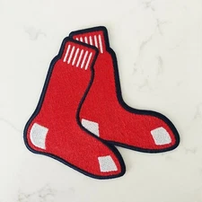 Boston Red Sox Hanging Sox Jersey sleeve Patch Iron on