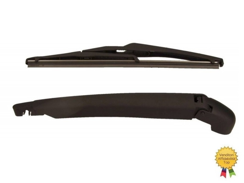 Tergicristallo Posteriore Per Lancia Ypsilon 2003-2013 | Braccio E Gomma Ricambio | Facile Installazione