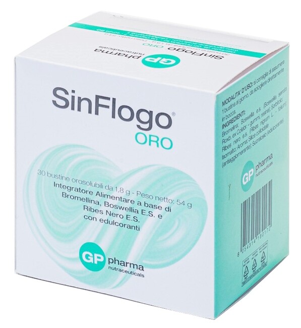Gp Pharma Sinflogo Oro 30 Bustine Orosolubili