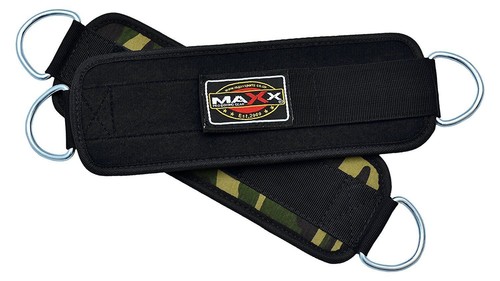 Gym Ankle Straps by Maxx Gym Cuffs Kickbacks straps, Glute Leg Extensions New - Picture 5 of 10