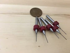 5 Pieces .6mm Micro Drill Bits 3D Printer Nozzle Cleaning PCB kit Extruder  A4