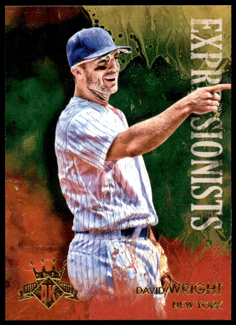 2016 Diamond Kings Expressionists #E20 David Wright METS