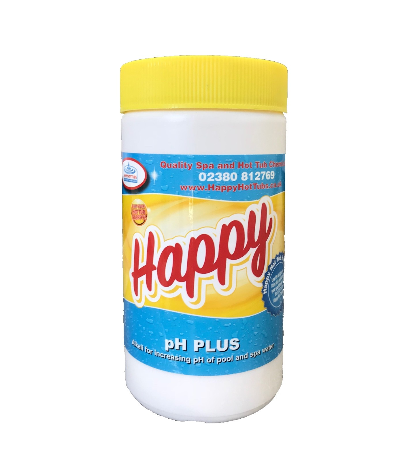 Quality Happy Hot Tubs PH + Plus 1kg Tub Swimming Pool Soda Ash Increaser Spa