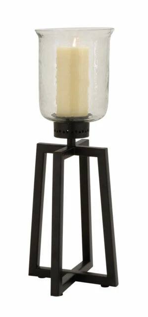 Benzara Iron Traditional Candle Holders & Accessories