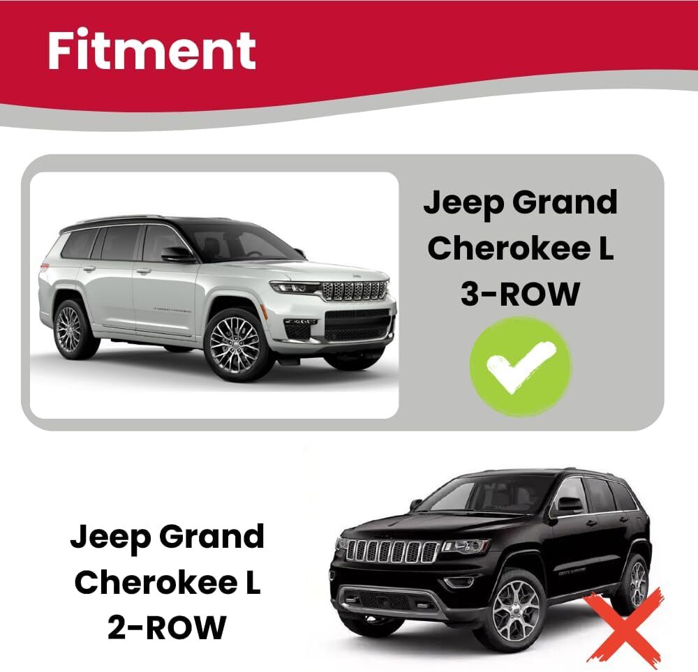 Running Boards for 2021-2025 Jeep Grand Cherokee L 3-Row Side Step