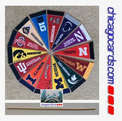 ONE University of Michgan 4''x9'' Premium Soft Felt Mini Pennant & 10'' Stick Decor