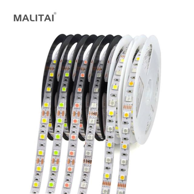 5m Flexible LED Strip Lights 12V Waterproof 3528 5050 SMD 300 LEDs Tape Ribbon