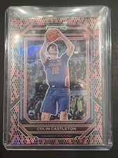 COLIN CASTLETON 2023 PANINI PRIZM DRAFT SNAKESKIN VENOM Lakers