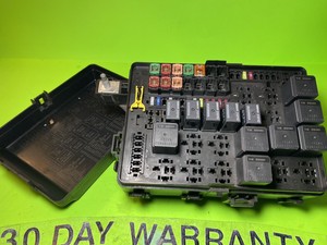 2012 DODGE CHARGER ENGINE FUSEBOX WIRING HARNESS JUCTION BOX 68083960AB