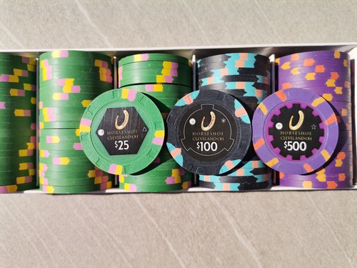 Casino Chips 100er Set Paulson Chips GPI Mint Neu für Poker oder Roulette - Bild 2 von 2
