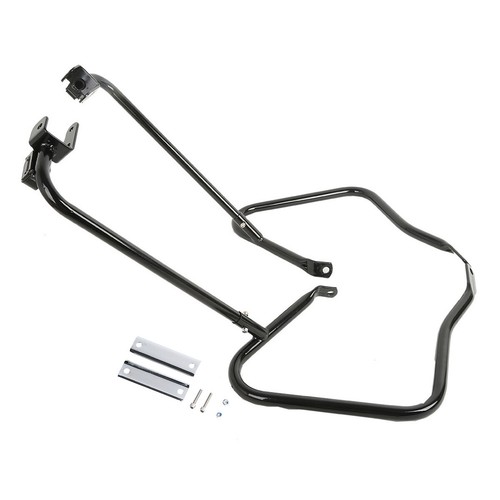 Saddlebag Bracket Guard Crash Bars For Harley Touring Street Glide FLHX 2014-Up - Picture 7 of 10