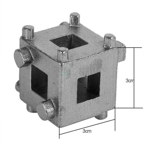 1* Car Rear Disc Brake Piston Caliper Wind Back Cube Tool Adjustment Best W3U1 - Picture 11 of 11