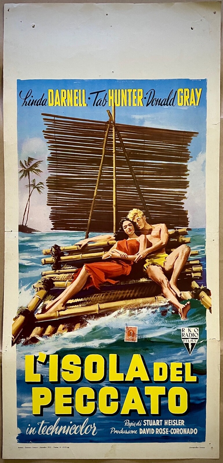 Locandina di L'isola del peccato (1952)
