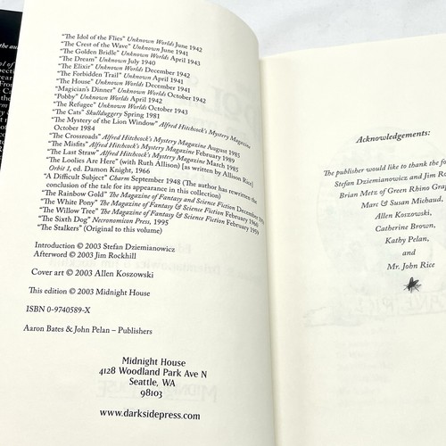 The Idol of the Flies & Other Stories Jane Rice Midnight House Limited Numbered - Picture 12 of 16