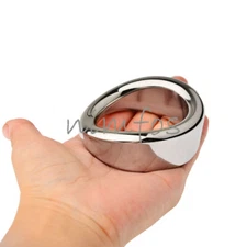 Men Stainless Steel Heavyweight Penis Stretcher Ring Enhancer Delay Ejaculation