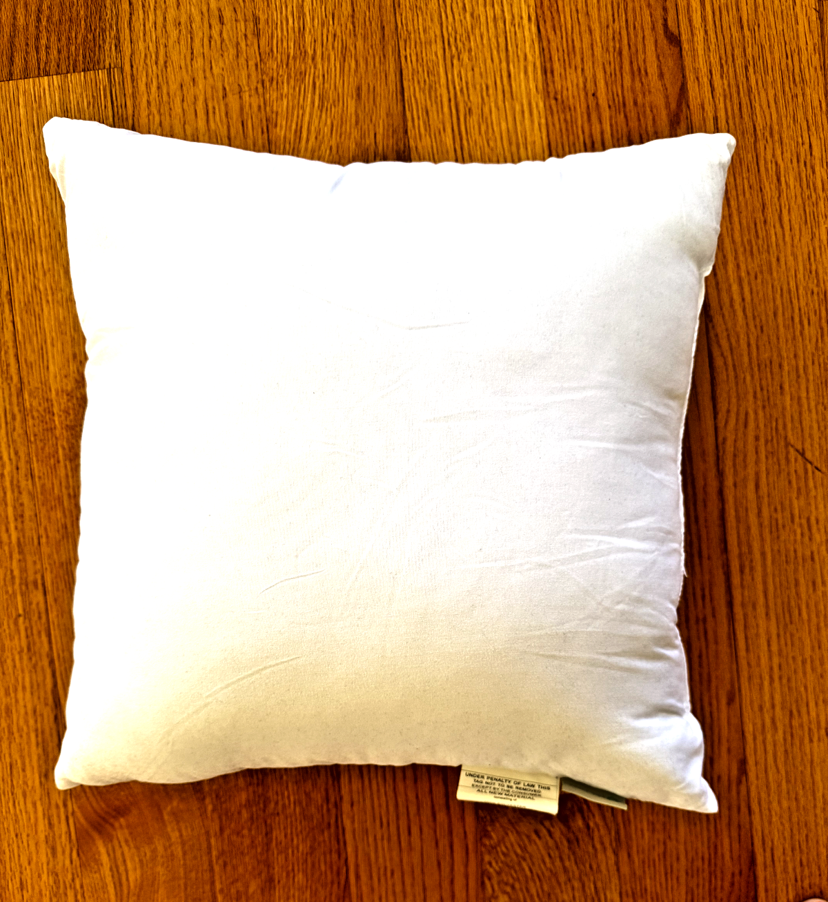 Throw Pillow Insert Square Euro Pillow Stuffing Made in USA Form Insert Set of 4-image