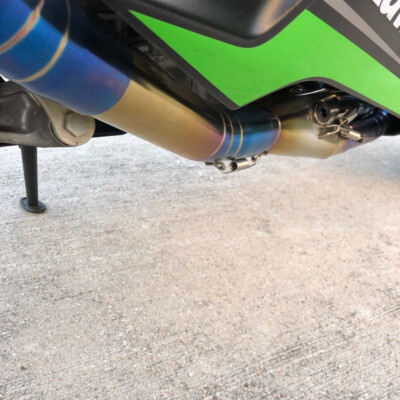＊handmade＊no.236 Racing Exhaust LEOVINCE Handmade ZX carbon silencer