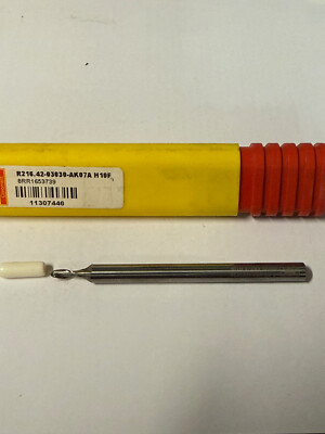 SANDVIK CARBIDE BALL ENDMILL 2-FLUTE  R216.42-0303-AK07A   H10F