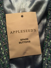 Womens Jacket Appleseed's Blue Size 18W Button front Collar Polyester blend New — photo 3