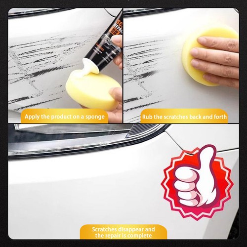 Car Scratch Remover Deep Scratches Paint Restorer Auto Repair Wax 120ml - Picture 3 of 12