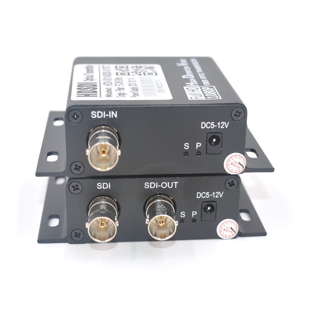 HD SDI Fiber Optic Media Converters 1Pair - SDI Signal over Fiber 20Km for CCTV HD SDI Fiber Optic Media Converters 1Pair - SDI Signal over Fiber 20Km for CCTV