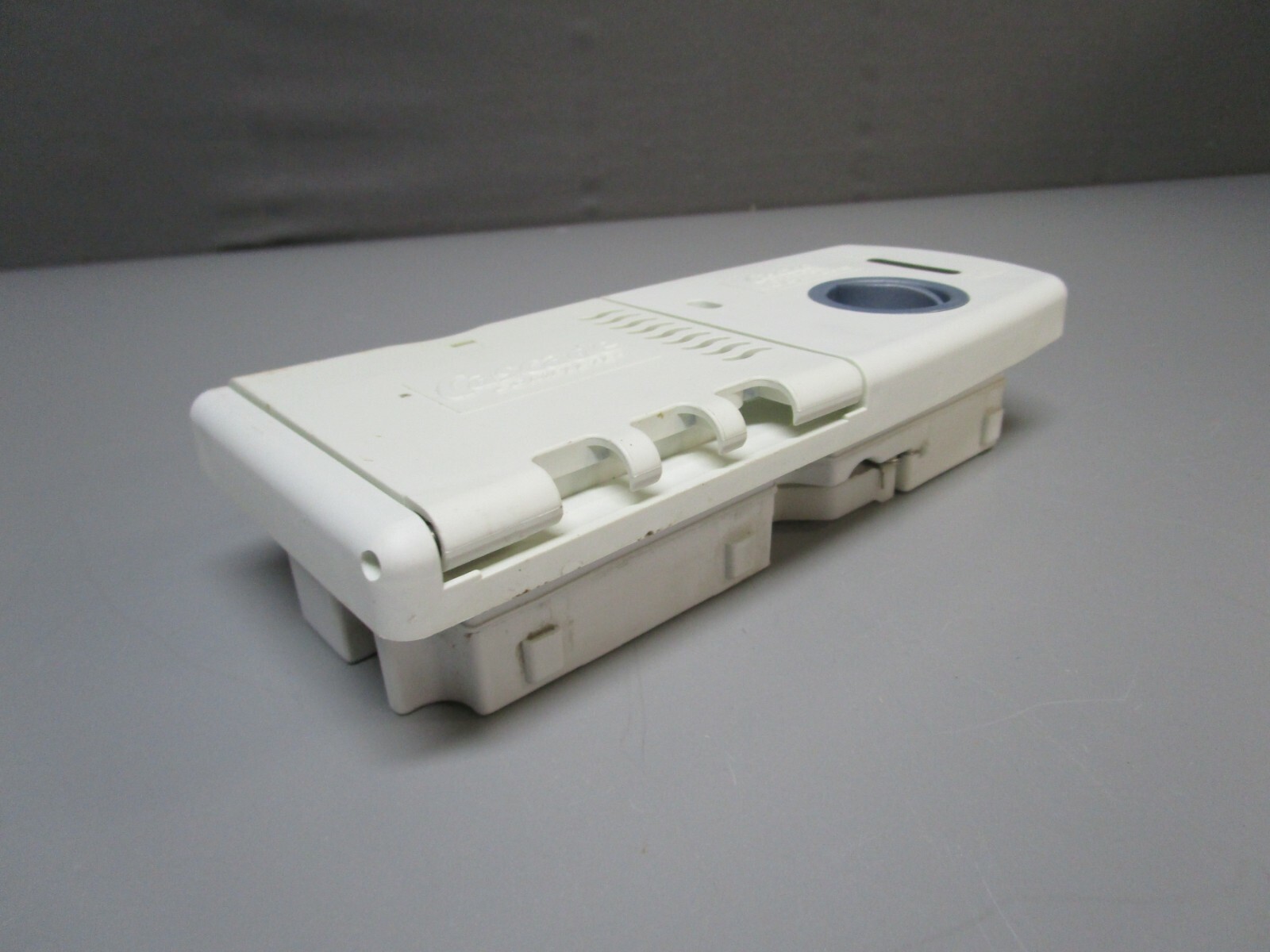 GE Dishwasher Detergent Dispenser, OffWhite WD12X10205 WD12X10163 ASMN