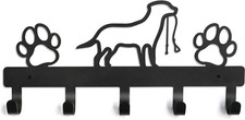 Dog Leash and Collar Holder,Wall Mounted for Pet Accessories,Dog Leash Hanger Or