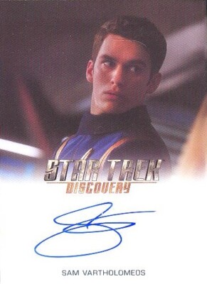 Star Trek Discovery Season 1 Sam Vartholomeos E Connor Full-Bleed Autograph Card
