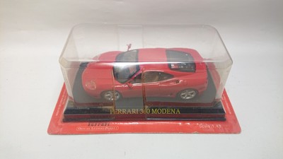 Ferrari 360 Modena 1/43 Fabbri - Modèle Réduit Avec Blister Et Fascicule N°1, Occasion