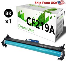 1 Pack 219A Black Drum Unit 19A CF219A work for 132nw Laser Printer