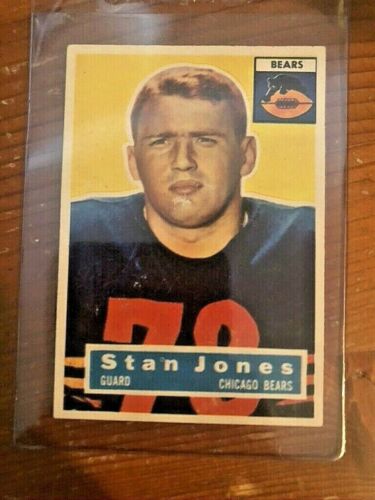 1956 Topps Football Card #71 Stan Jones(HOF) Rookie Card NM - Picture 1 of 4