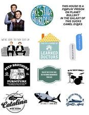 Step Brothers Sticker Pack