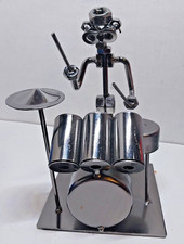 NUTS & BOLTS INDUSTRIAL ART DRUMMER, FREE SHI...