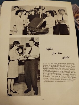 Sk126 Ephemera 1960s Picture Metalastik John Bull Joanne Spencer Diane Vickers