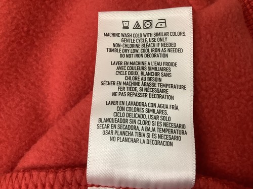 Spyder Herren Hoodie rot schwarz gesticktes Logo vorne und hinten Größe Large neu - Bild 18 von 22