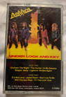 VINTAGE CASSETTE DOKKEN UNDER LOCK AND KEY 1985