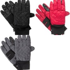 New Isotoner Signature Men's Quilted Gloves Size S / M and L / XL MSRP 55.00