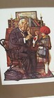 3 Norman Rockwell matted prints Puppy Love Runaway Police Officer Doctor & Doll — photo 3