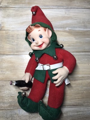 rushton coca cola santa claus doll