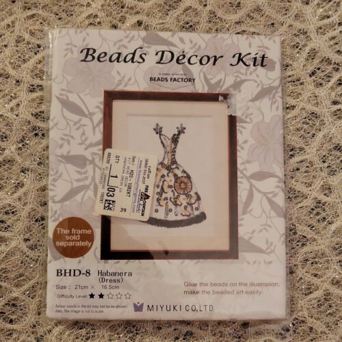 writing irregular bar MIYUKI CO. LTD. Beads Decor Kit. Habanera Dress NWT. | eBay