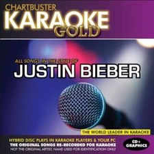 Karaoke Gold: Songs Style of Justin Bieber - Audio CD - VERY GOOD