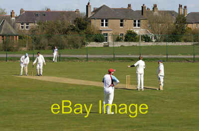 Foto 6x4 St Boswells Cricket Ground Dies ist ein Spiel zwischen St Boswells c2010