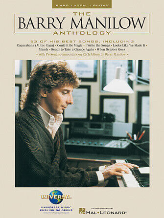 The Barry Manilow Anthology Piano/Vocal/Guitar Artist Songbook - Picture 1 of 1