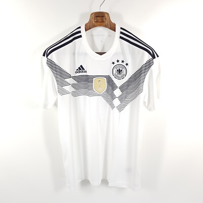 Adidas DFB Deutschland 2018 Home Trikot Herren XL Weiß Heim Shirt Jersey