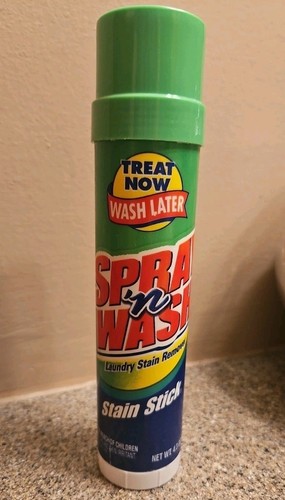 Spray 'n Wash Laundry Pre-Treater Stain Remover Stick 1998 4.3 oz Discontinued