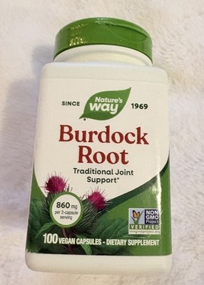 Nature's Way Burdock Root, 950 mg per serving, 100 Capsules